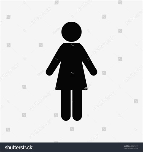 Woman silhouette free brushes licensed under creative commons, open source, and more! Woman Vector Silhouette Flat Cartoon Style Stock Vector ...