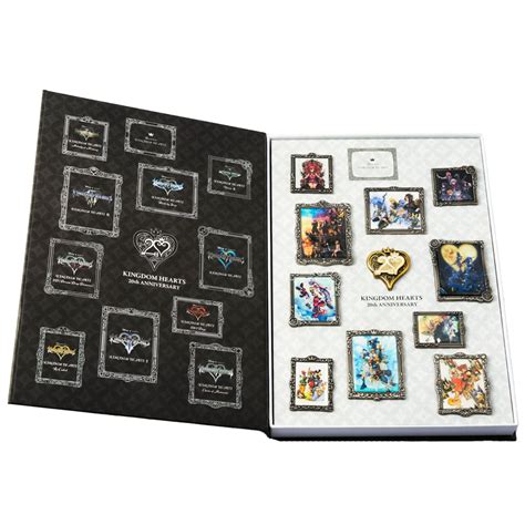 Kingdom Hearts 20th Anniversary Pins Box Disney Trading Pin Series