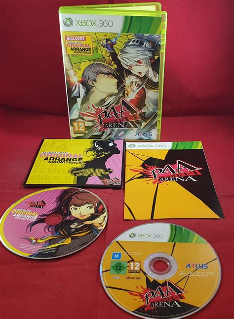 Persona 4 Arena With Soundtrack Microsoft Xbox 360 Game Retro Gamer
