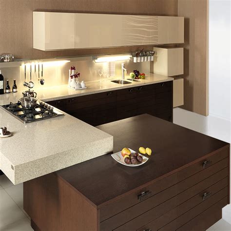 The kitchen cupboard company has changed drastically over the ceasing couple of years. China Modern Style Luxury Kitchen Cabinets Wooden Pantry ...