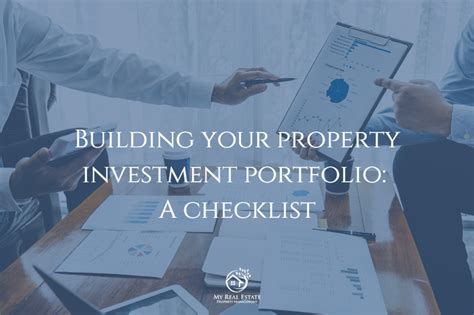 Property Investment Buying Checklist MyREPM Com