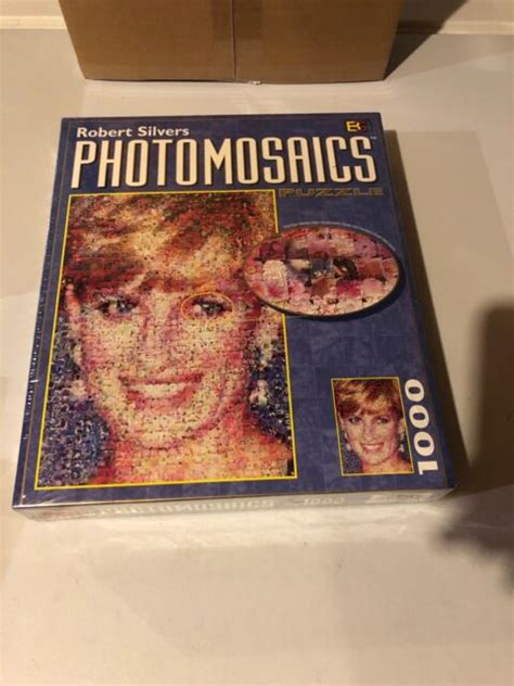 Princess Diana Jigsaw Puzzle Pcs Photomosaics Robert Silvers Buffalo Games For Sale Online