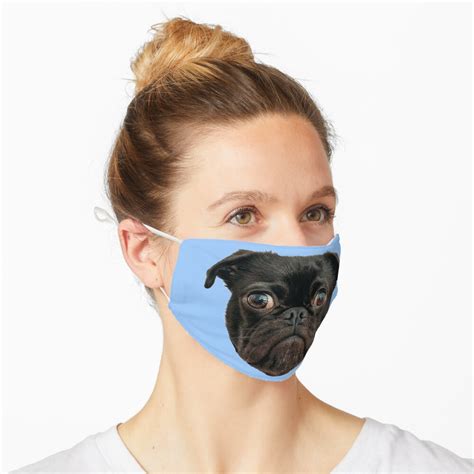 Boggle Eyed Pug Mask For Sale By Tomart O Redbubble