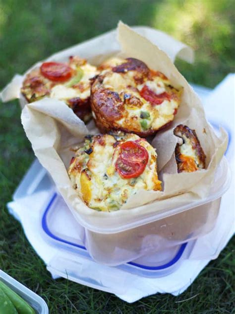 Mini Crustless Quiches For Yummy Healthy Lunchboxes