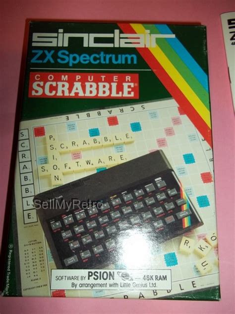 Sinclair Zx Spectrum Game Computer Scrabble