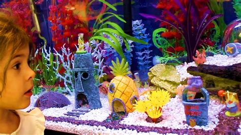 Worlds Best Spongebob Bikini Bottom Fish Tank Aquarium Youtube