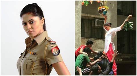 Kavita Kaushik Does A Daredevil Act Of Dahi Handi On Janmashtami See