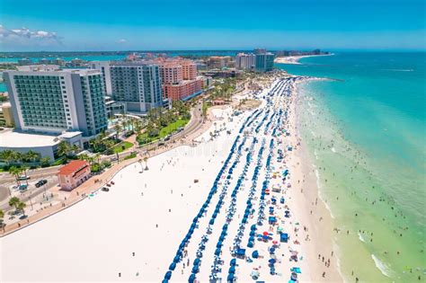 Panorama Of City Clearwater Beach Fl Clearwater Beach Florida Summer