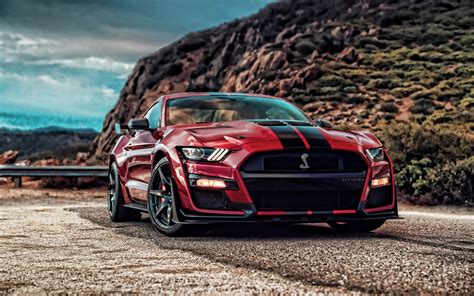 Wallpapers in ultra hd 4k 3840x2160, 8k 7680x4320 and 1920x1080 high definition resolutions. Download wallpapers Ford Mustang Shelby GT500, 4k, 2020 ...