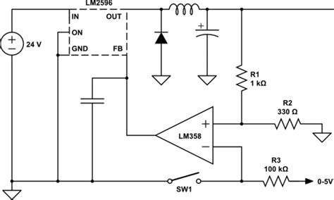 Nsc click here to check the latest version. LM2596, Voltage divider causes delay in voltage changes - Electrical Engineering Stack Exchange