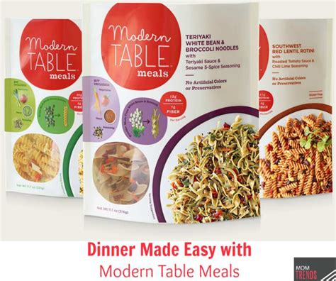 Free shipping on orders of target/grocery/deli/modern table : Dinner Made Easy with Modern Table Meals - MomTrends