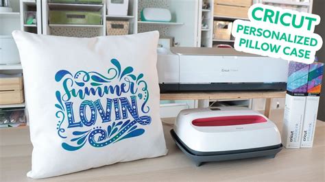 Cricut Personalized Pillow Case Infusible Ink Step By Step Youtube