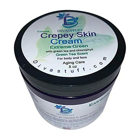 Extreme Green Crepey Skin Body Cream Now With Green Tea Extract And Chlorophyll For Beautiful