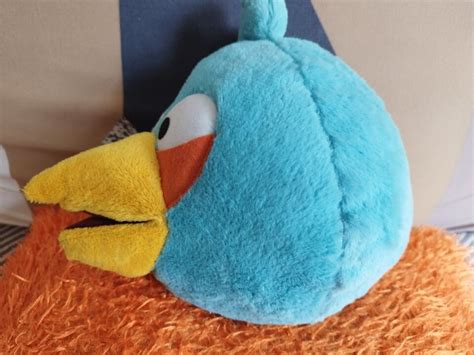 Plush Toy Angry Birds Original Rovio Entertainment Jay Blue Bird 9 Ebay