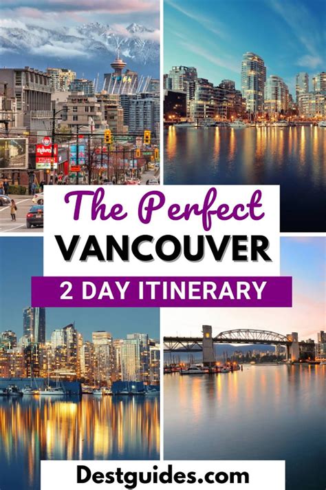 the best two days in vancouver itinerary artofit