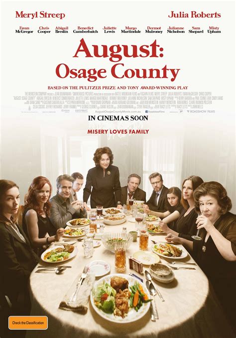 August Osage County 2013 Posters The Movie Database TMDB
