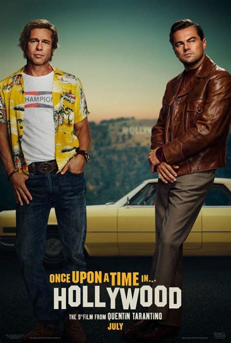 Tarantinos Once Upon A Time In Hollywood Gets Sexy Retro Poster