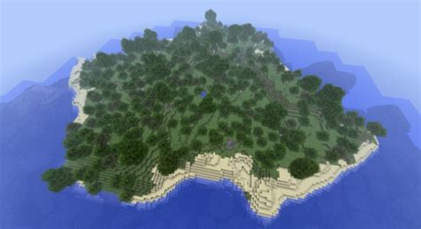 Big Island Seed Minecraft Map