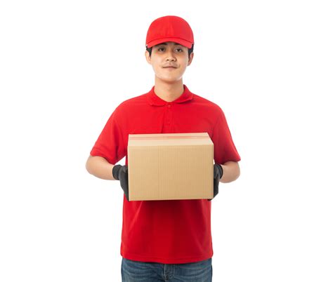 Asian Delivery Man Png File 8474486 Png