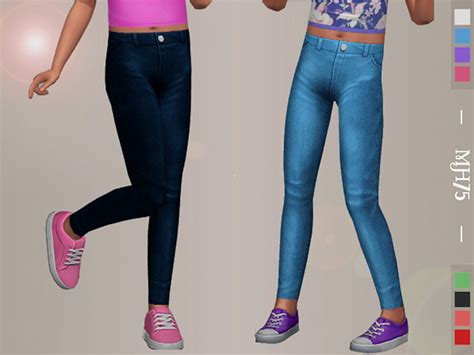 Lil Sims Cool Jeans Child By Margeh 75 At Tsr Sims 4 Updates