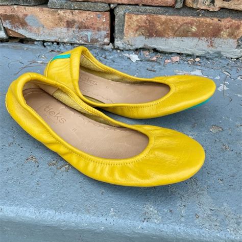 Tieks Shoes Tieks Mustard Yellow Ballet Flats Poshmark