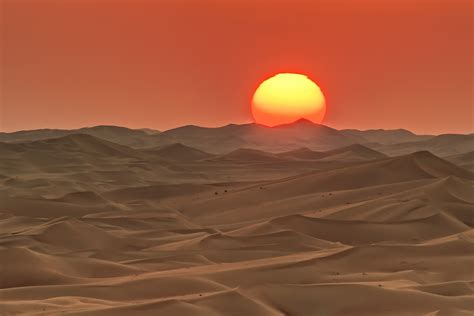 Sun Desert Landscape Wallpapers Hd Desktop And Mobile Backgrounds