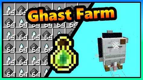 Best Ghast And Gunpowder And Xp Farm In Minecraft 15000 Items Per Hour 120 121