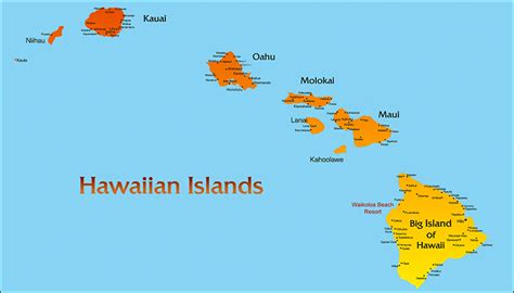 Lush hawaii deserves a map that showcases this state's beauty. Maps, Directions | Hawaii Resort Rentals