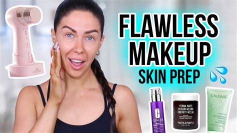 How To Prep Skin For Flawless Makeup Stay Shine Free All Day Youtube