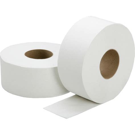 Scott Jumbo Roll White 2 Ply Toilet Paper 12 Rolls Per Carton
