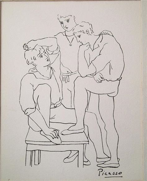 Download 376 picasso drawing stock illustrations, vectors & clipart for free or amazingly low rates! After Picasso Ballet Dancers Drawing by Pablo Picasso