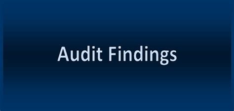 ISO 19011 2011 ANNEX B.8: Audit Findings