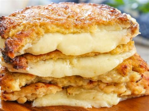 Healthy Recipes Cauliflower Crusted Grilled Cheese Sandwiches Recipe