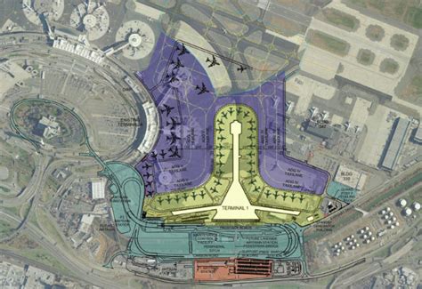 Pictures Newarks New Terminal 1 Design Shapes Up
