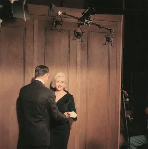 Marilyn And Yves Montand On Set Of Let S Make Love 1960 Marilyn