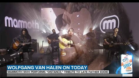 Wolfgang Van Halen Unplugs For Mammoth Wvh Tv Performance