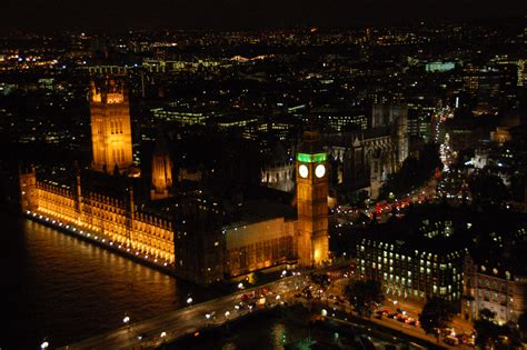 Filepalace Of Westminster And Big Ben At Night Seen From London Eye