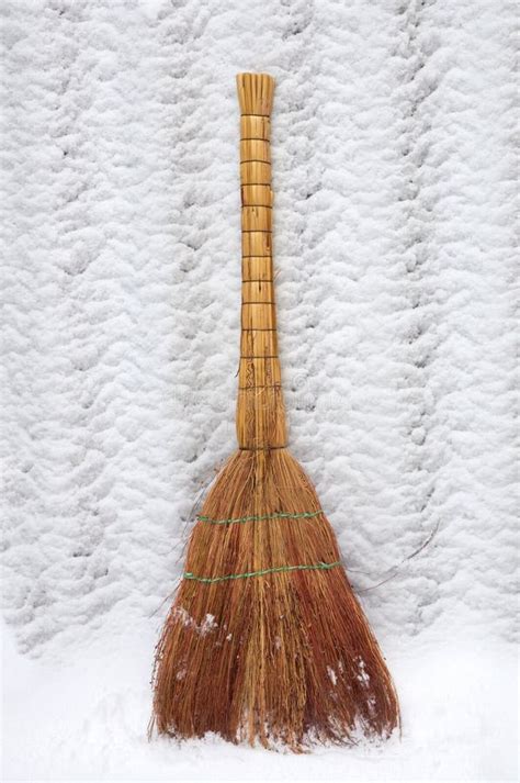 Handmade Straw Broom Stock Image Image Of Broom Cleaner 22026961