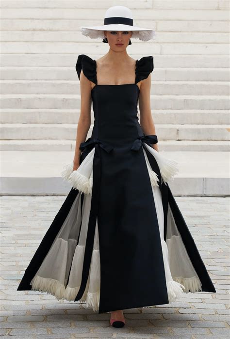 Chanel Haute Couture Aw2122 Black Skirt Wonderland