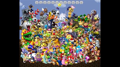 Top 10 Mario Characters Youtube