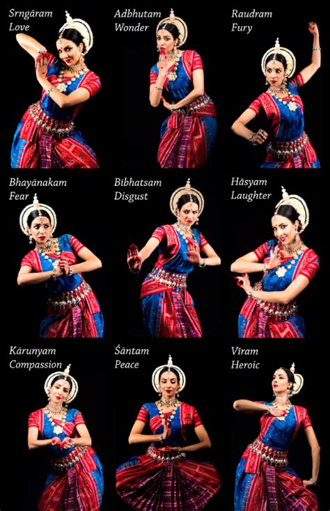 The Nava Rasa The Nine Emotions Of Indian Classical Dance By Odissi Dancer Dance Of India