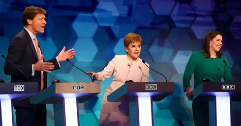 Bbc Election Debate Nicola Sturgeon Says Brexit Party Has Big Responsibility For Mess The Uk