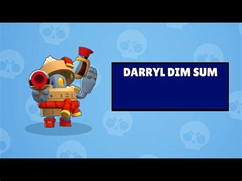 Darryl is also good in brawl ball as he can use his super to knockback the enemies and take the ball. DARRYL DIM SUM LLEGA AL CANAL. BRAWL STARS. - YouTube