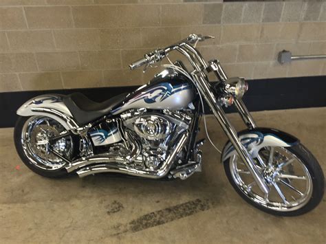 2007 Harley Davidson Fxst Softail Custom With Tons Of Custom Parts And