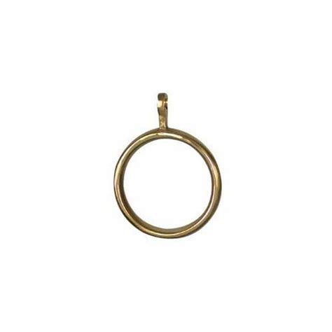 restorers 2 inch solid brass curtain rings