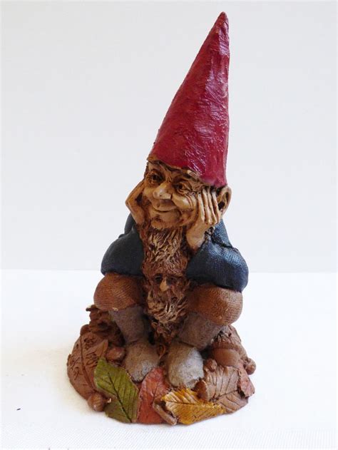 Vtg Tom Clark Gnome Joe Figurine Cairn Studio 1987 Retired Tom Clark
