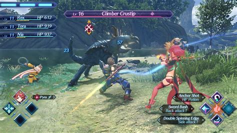 So, the best thing to. Xenoblade Chronicles 2: footage of the Button Challenge ...