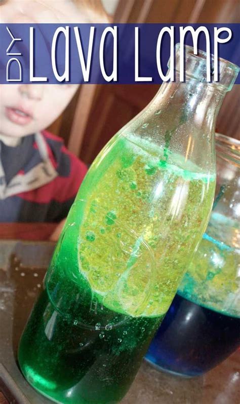 Easy Diy Lava Lamp Science Experiment For Kids Science Experiments