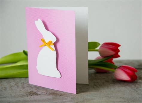 Including cute easter bunnies, beautiful watercolor prints, religious card designs, and more! Easter craft ideas for kids to make - 4 easy DIY Easter cards