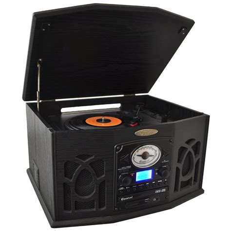 This music system has a vertical loading cd player able to play both read and read/write cds, am/fm radio and stereo receiver, alarm clock, remote the cd player has skipped and search functions that can forward and reverse with ease. Amazon.com: Pyle Vintage Turntable - Retro Vinyl Stereo ...
